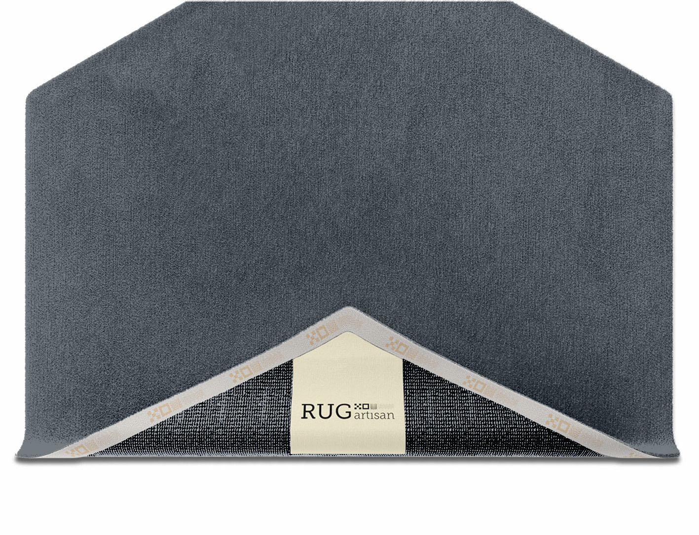 RA-BN06 Solid Colors Hexagon Hand Knotted Tibetan Wool Custom Rug by Rug Artisan