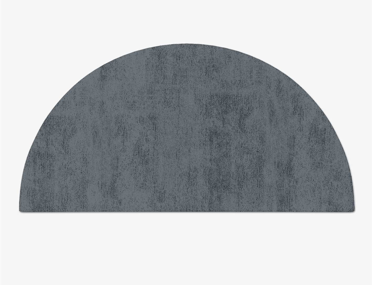 RA-BN06 Solid Colors Halfmoon Hand Tufted Bamboo Silk Custom Rug by Rug Artisan