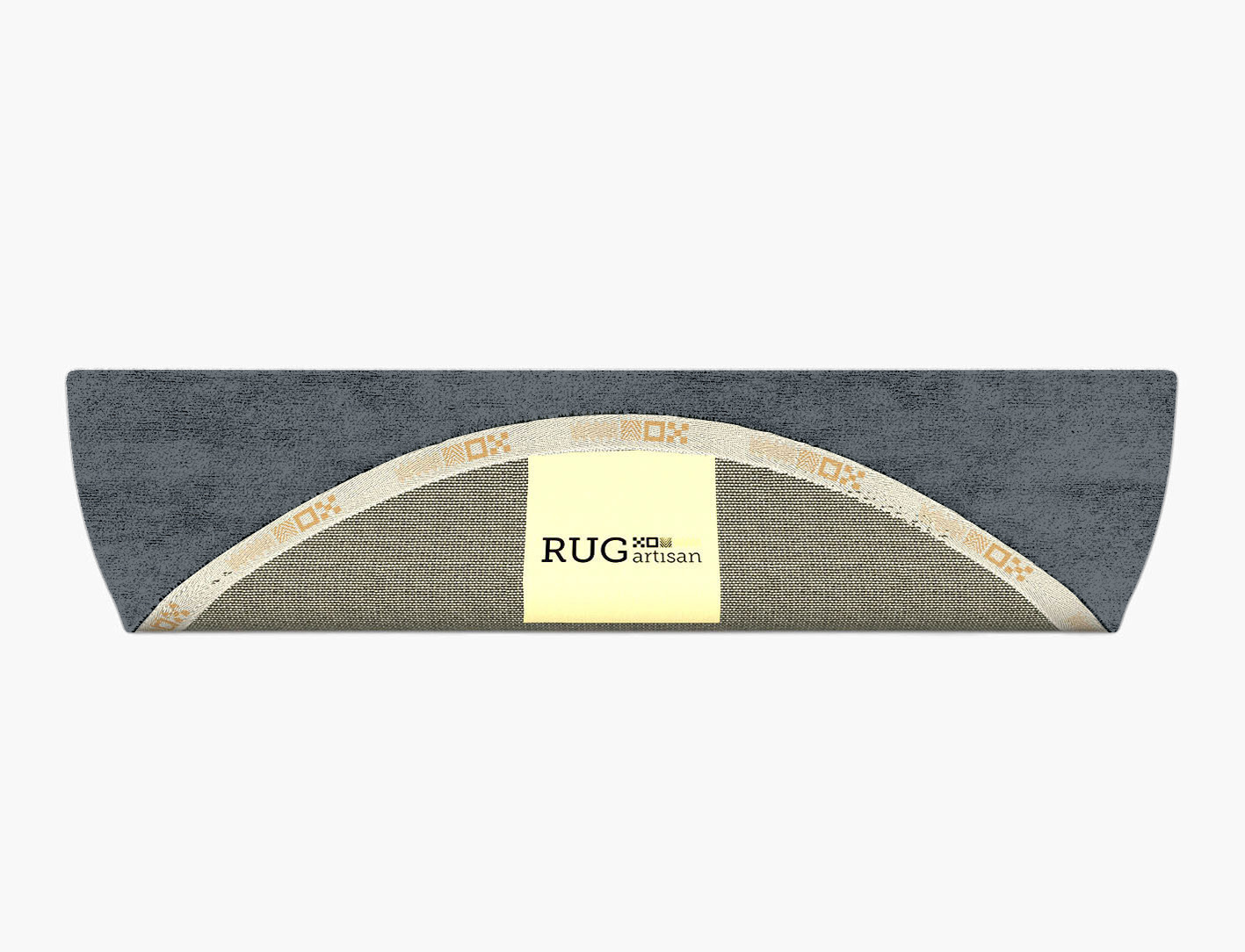 RA-BN06 Solid Colors Halfmoon Hand Tufted Bamboo Silk Custom Rug by Rug Artisan