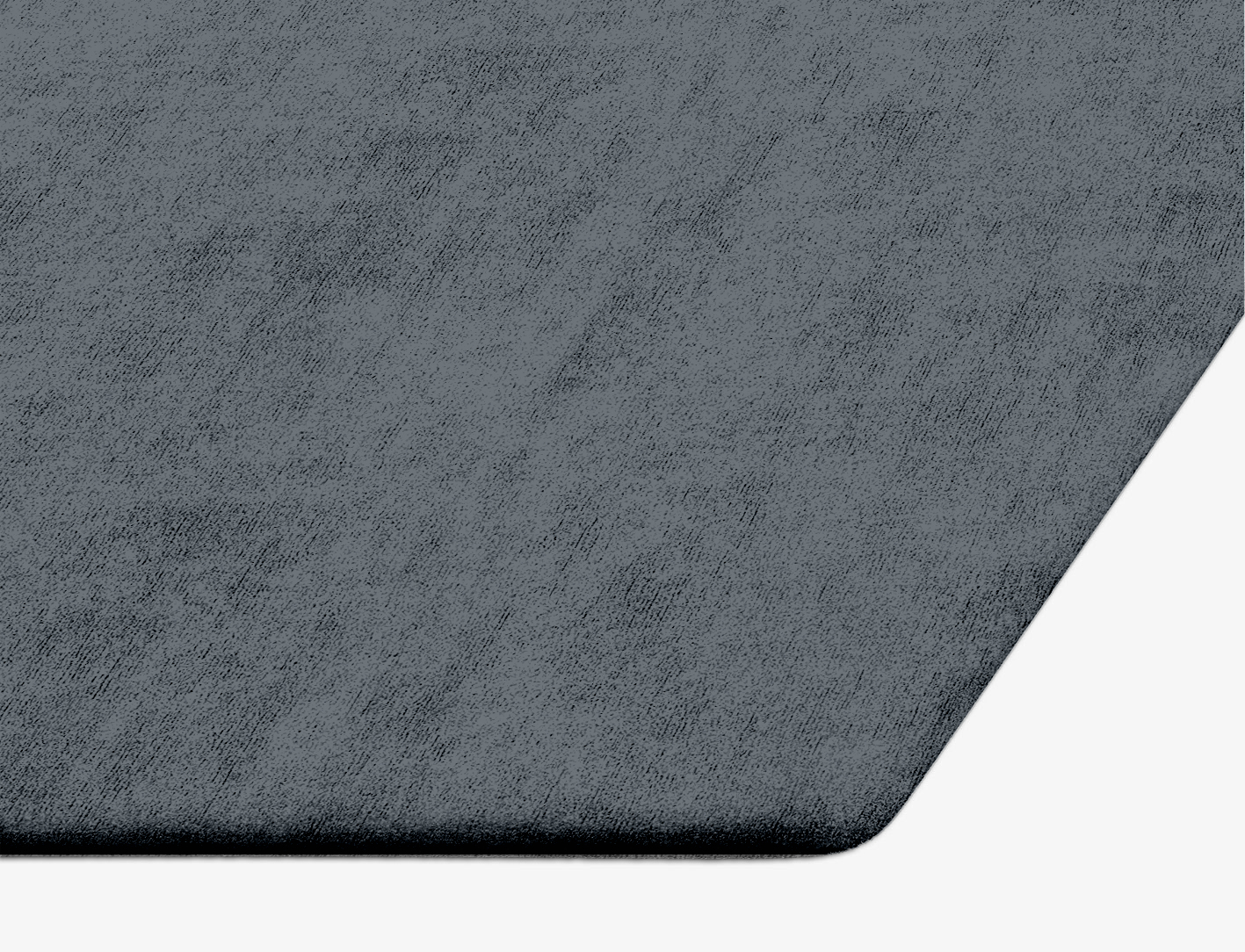 RA-BN06 Solid Colors Hexagon Hand Tufted Bamboo Silk Custom Rug by Rug Artisan