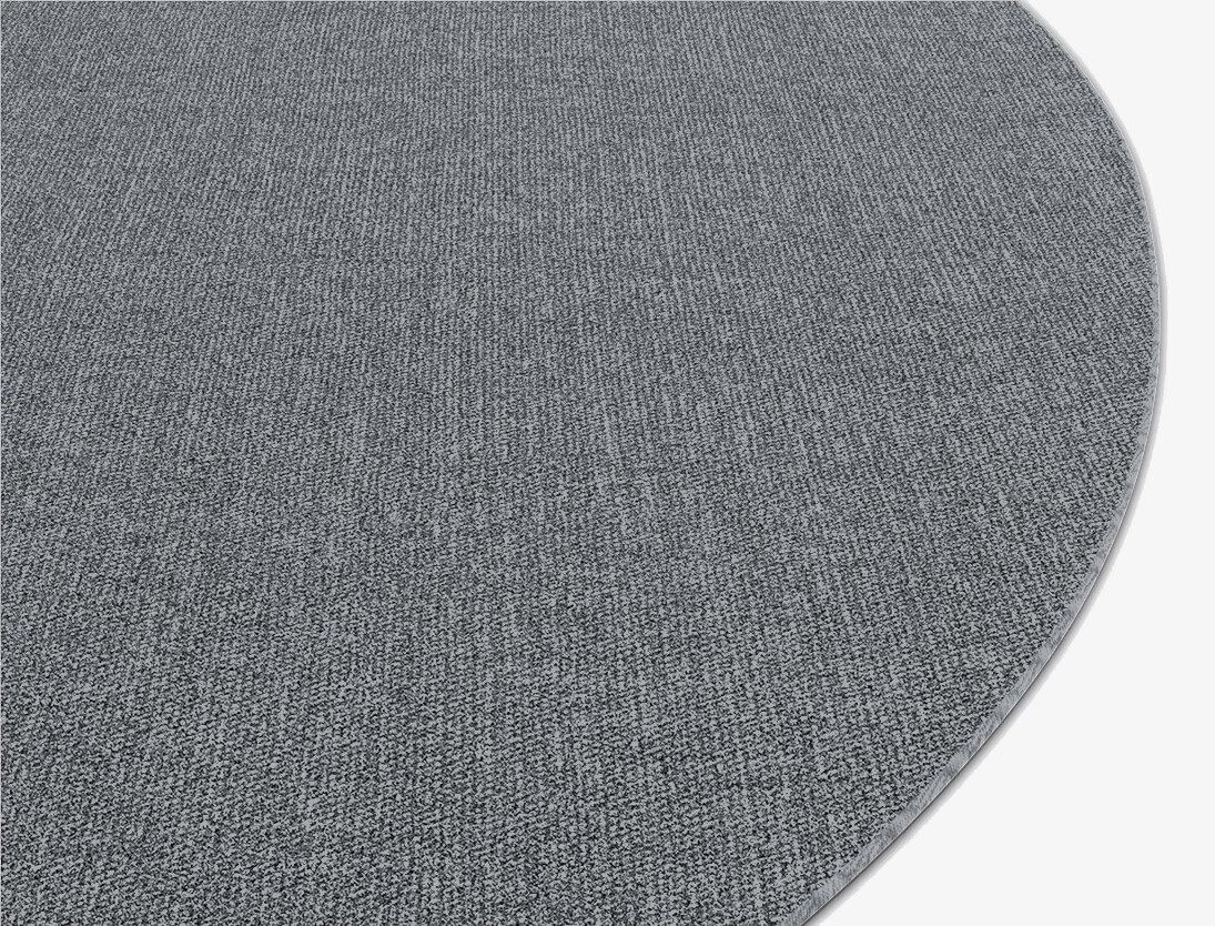 RA-BN07 Solid Colors Oval Outdoor Recycled Yarn Custom Rug by Rug Artisan