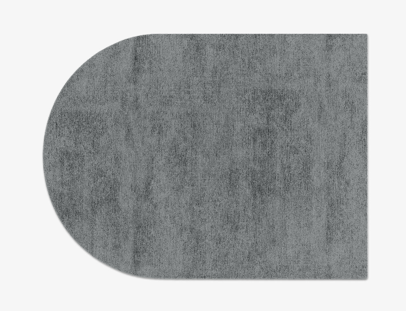 RA-BN08 Solid Colors Arch Hand Knotted Bamboo Silk Custom Rug by Rug Artisan