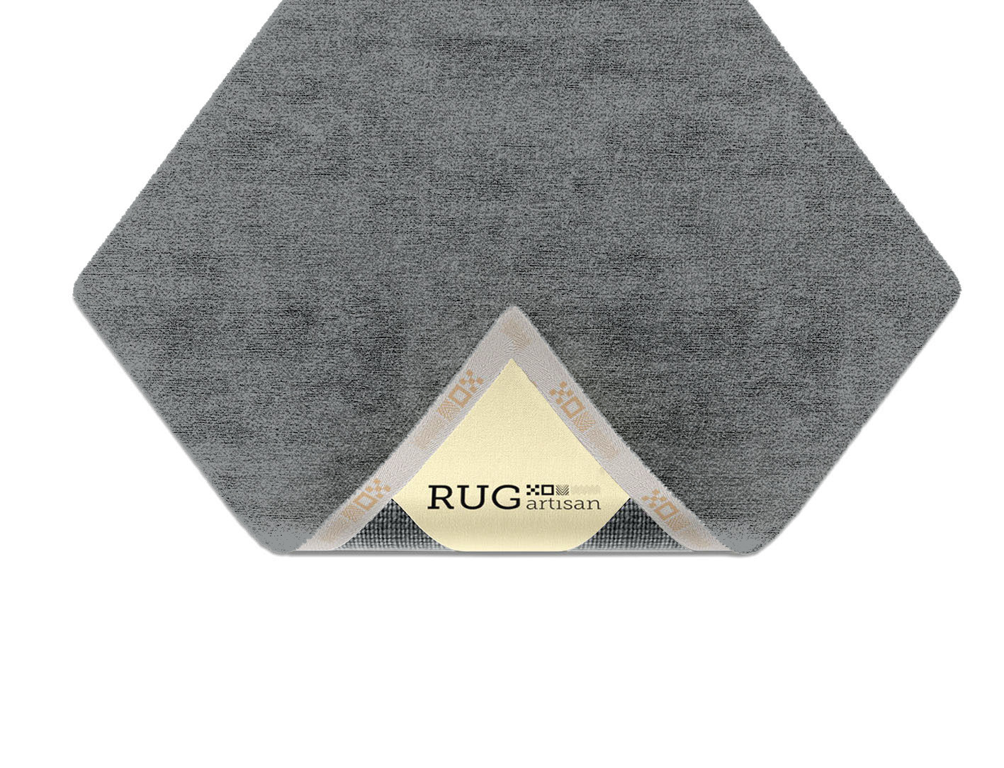 RA-BN08 Solid Colors Diamond Hand Knotted Bamboo Silk Custom Rug by Rug Artisan