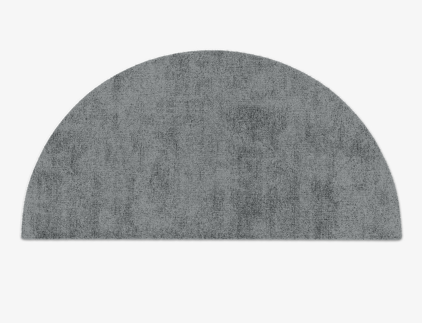 RA-BN08 Solid Colors Halfmoon Hand Knotted Bamboo Silk Custom Rug by Rug Artisan