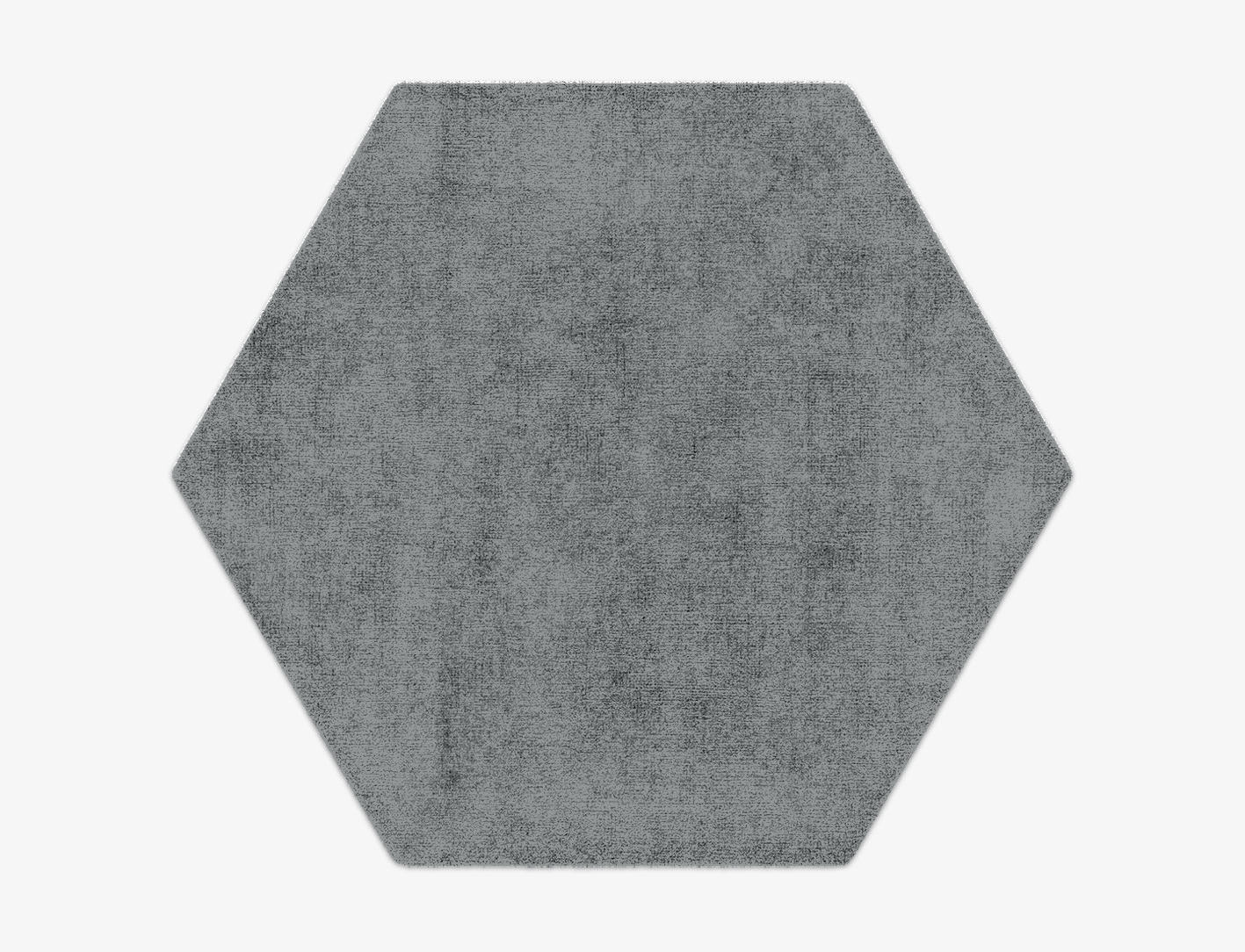 RA-BN08 Solid Colors Hexagon Hand Knotted Bamboo Silk Custom Rug by Rug Artisan