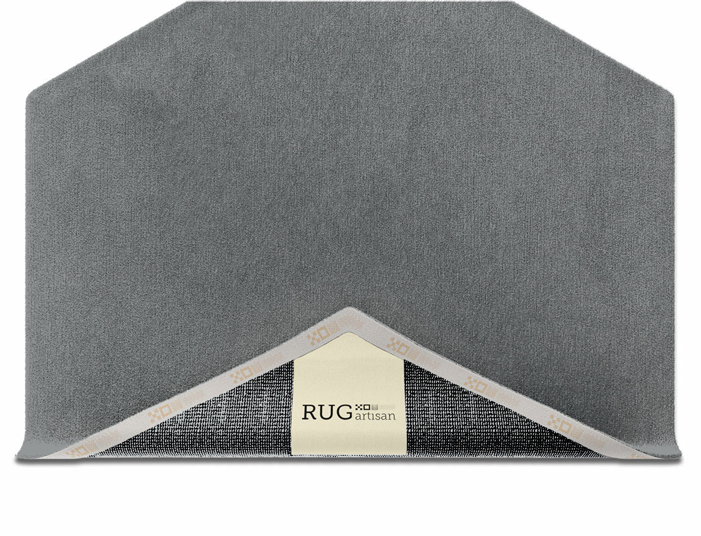 RA-BN08 Solid Colors Hexagon Hand Knotted Tibetan Wool Custom Rug by Rug Artisan