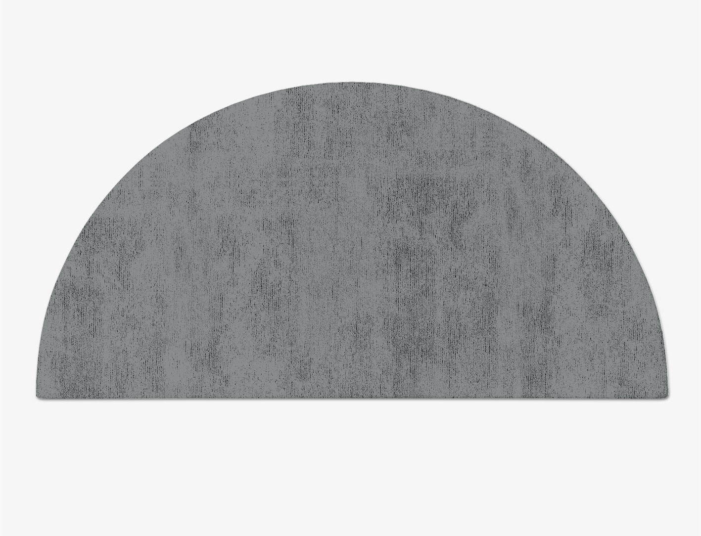 RA-BN08 Solid Colors Halfmoon Hand Tufted Bamboo Silk Custom Rug by Rug Artisan