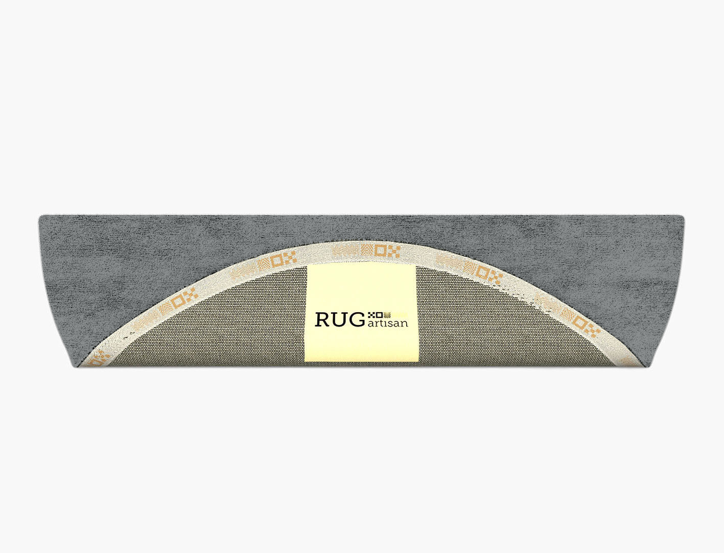 RA-BN08 Solid Colors Halfmoon Hand Tufted Bamboo Silk Custom Rug by Rug Artisan