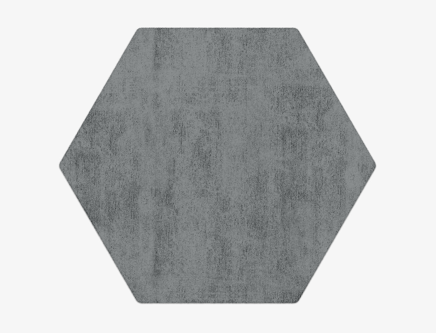 RA-BN08 Solid Colors Hexagon Hand Tufted Bamboo Silk Custom Rug by Rug Artisan