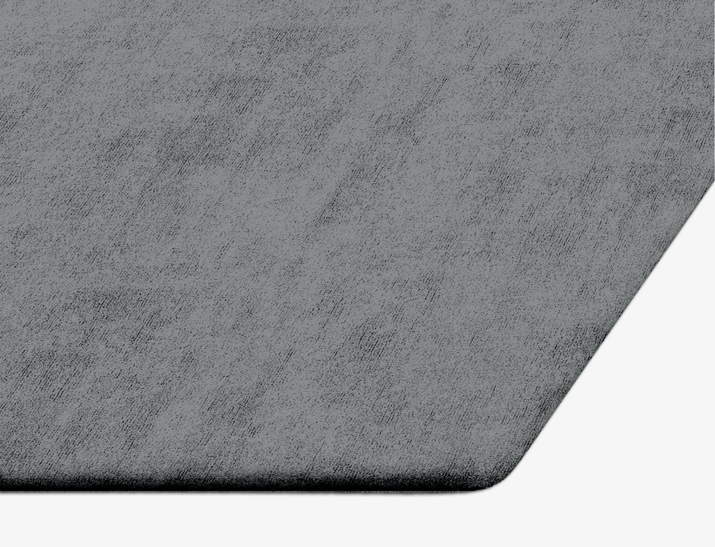 RA-BN08 Solid Colors Hexagon Hand Tufted Bamboo Silk Custom Rug by Rug Artisan