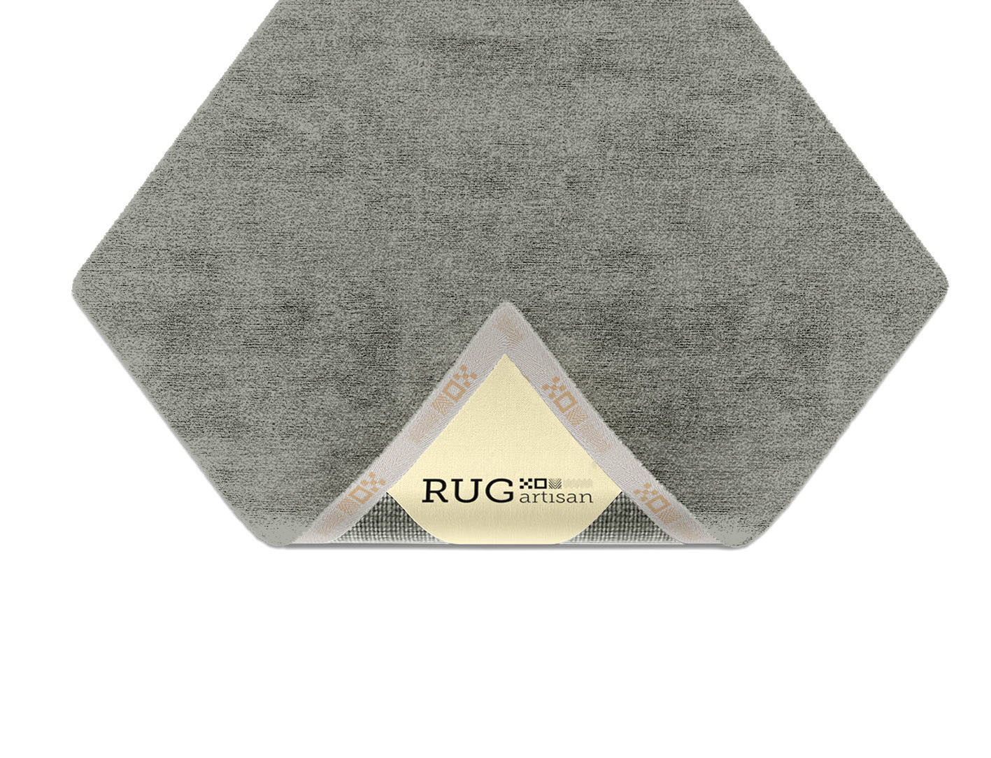 RA-BN10 Solid Colors Diamond Hand Knotted Bamboo Silk Custom Rug by Rug Artisan