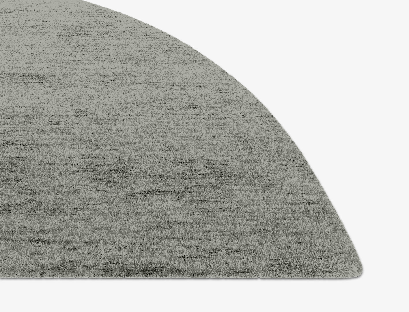 RA-BN10 Solid Colors Halfmoon Hand Knotted Bamboo Silk Custom Rug by Rug Artisan