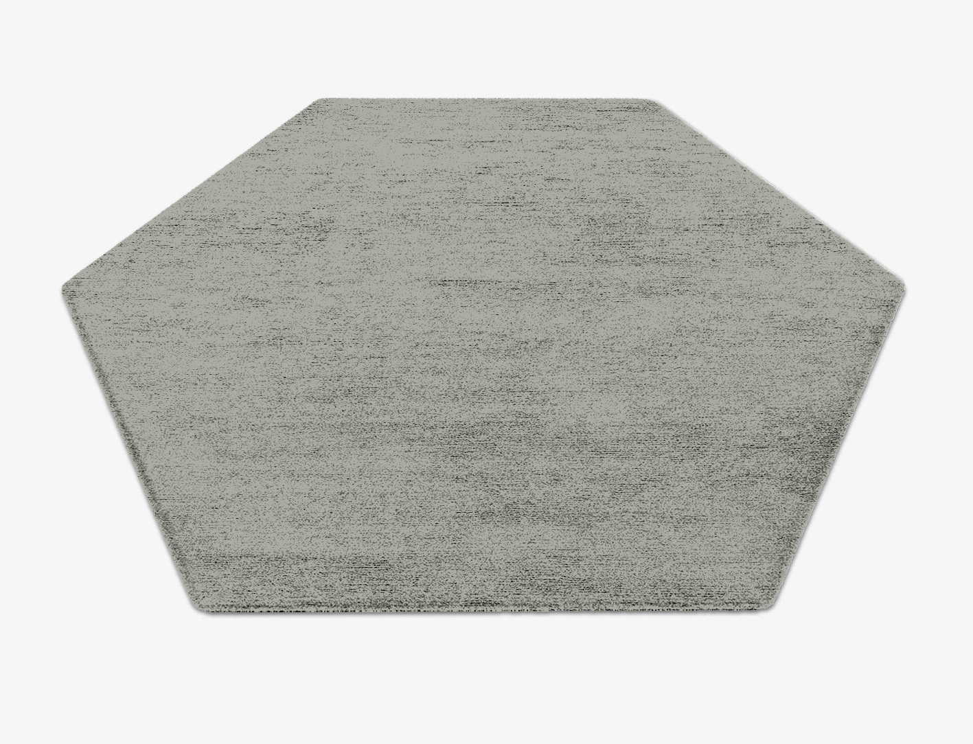 RA-BN10 Solid Colors Hexagon Hand Knotted Bamboo Silk Custom Rug by Rug Artisan