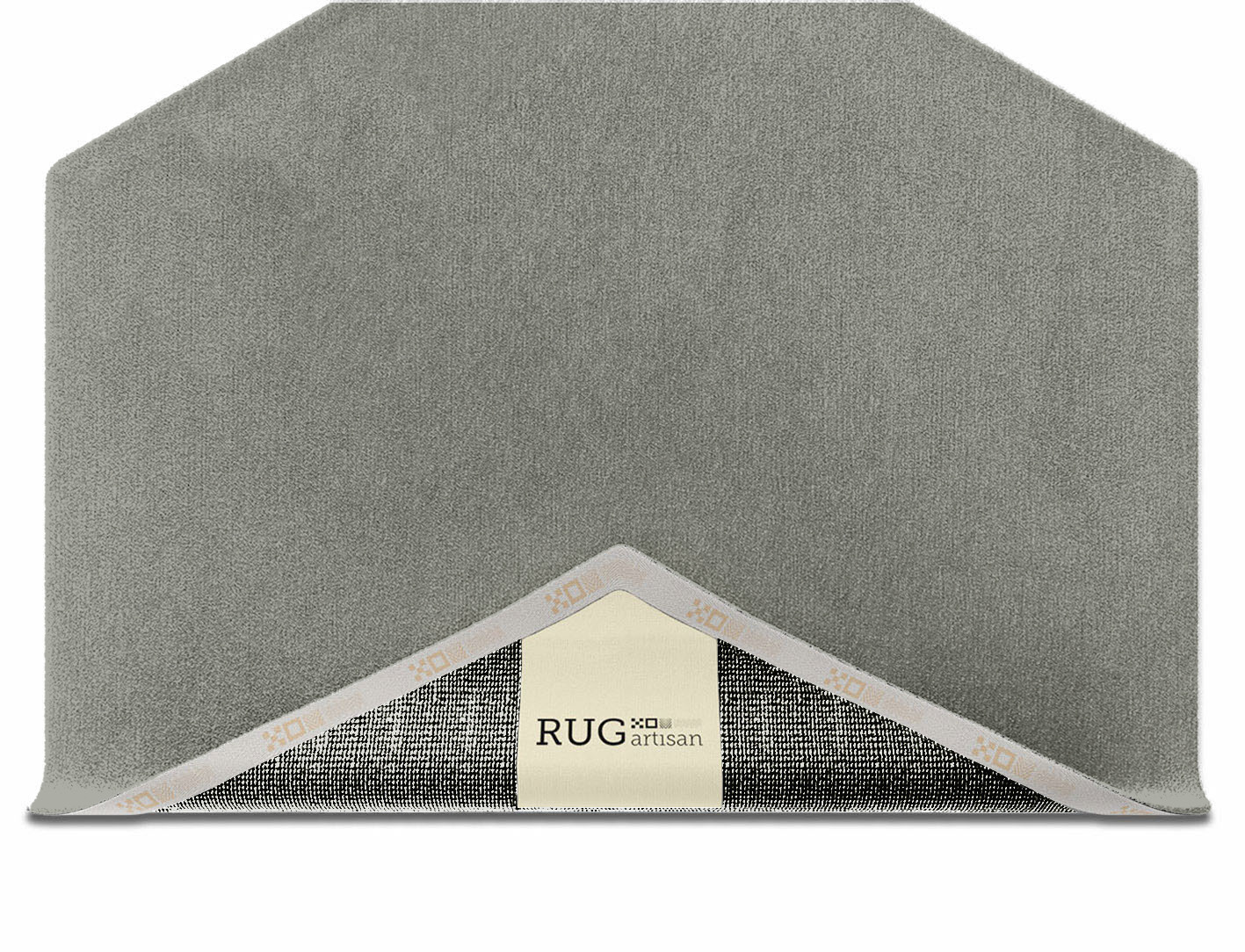 RA-BN10 Solid Colors Hexagon Hand Knotted Tibetan Wool Custom Rug by Rug Artisan