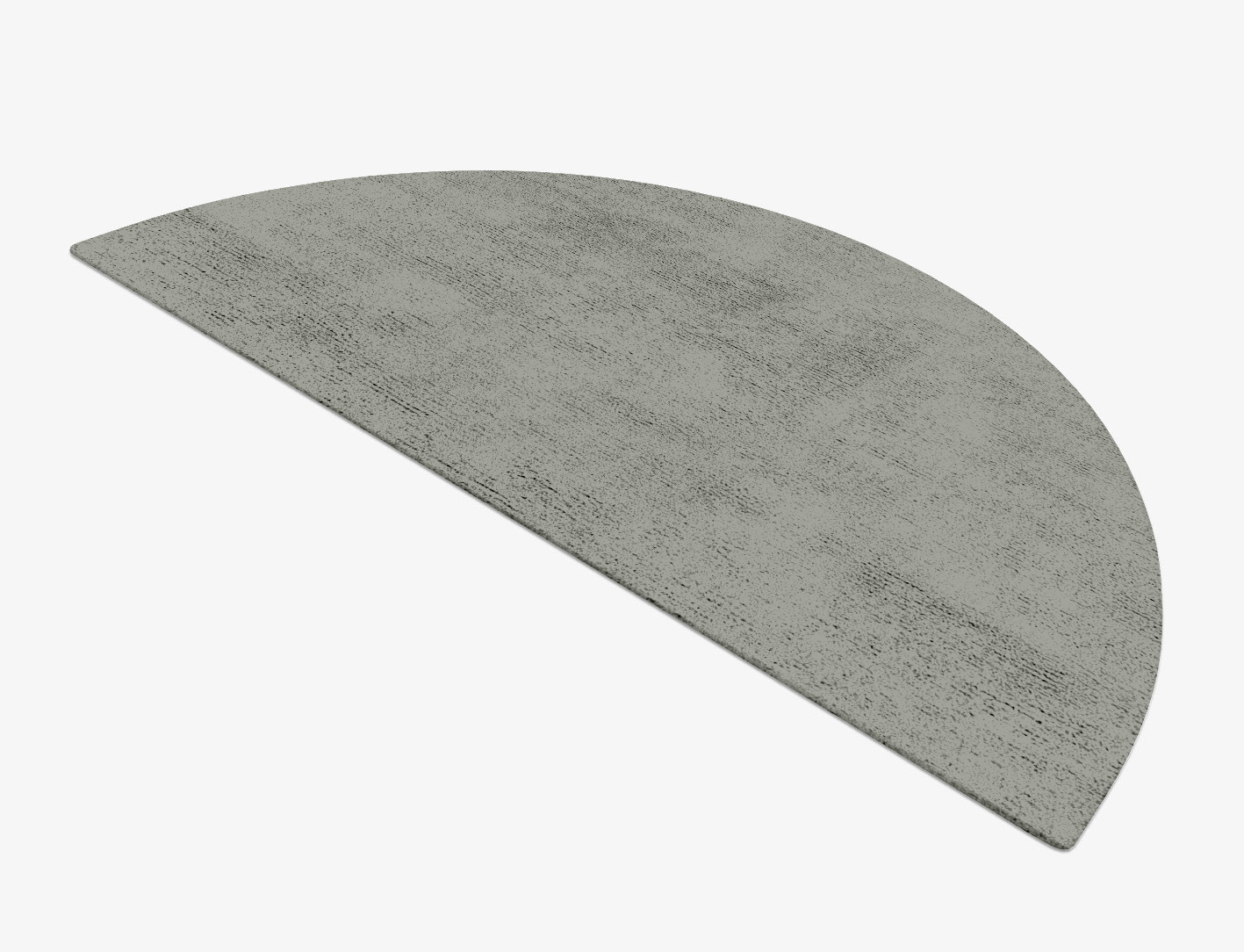 RA-BN10 Solid Colors Halfmoon Hand Tufted Bamboo Silk Custom Rug by Rug Artisan