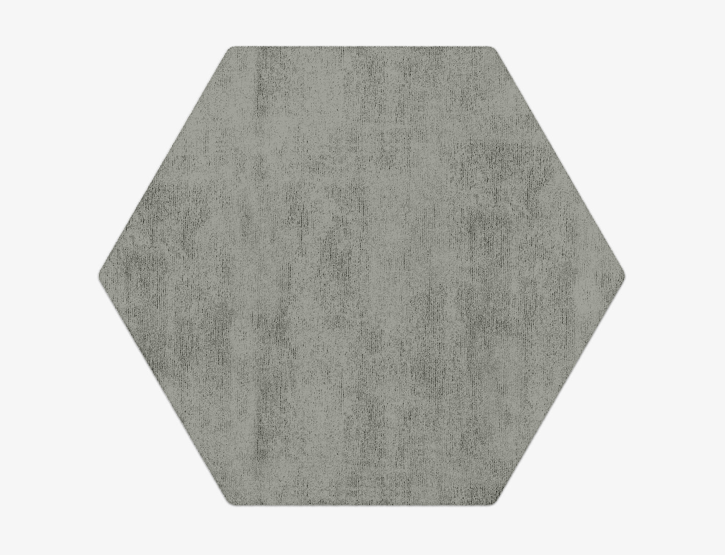 RA-BN10 Solid Colors Hexagon Hand Tufted Bamboo Silk Custom Rug by Rug Artisan