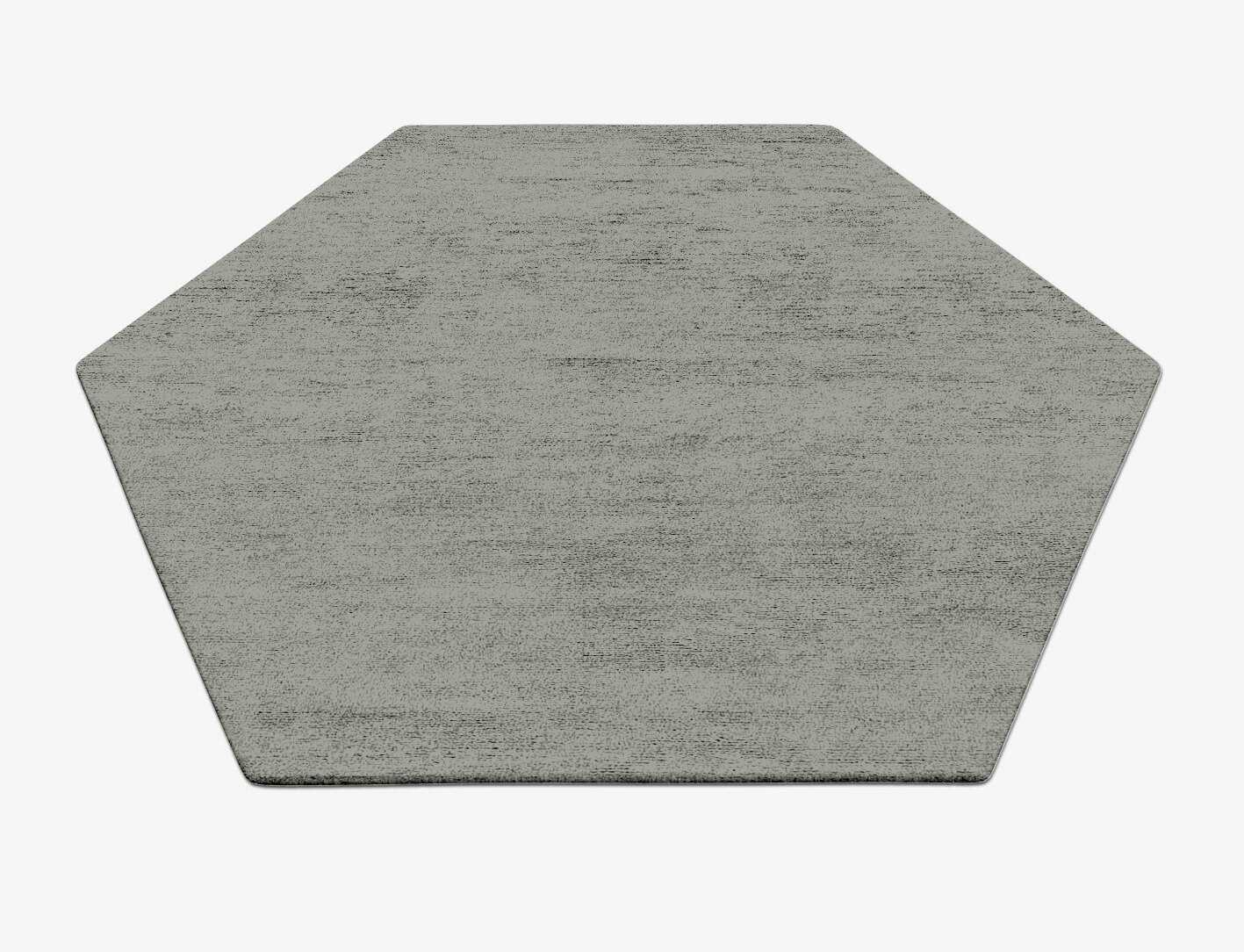 RA-BN10 Solid Colors Hexagon Hand Tufted Bamboo Silk Custom Rug by Rug Artisan