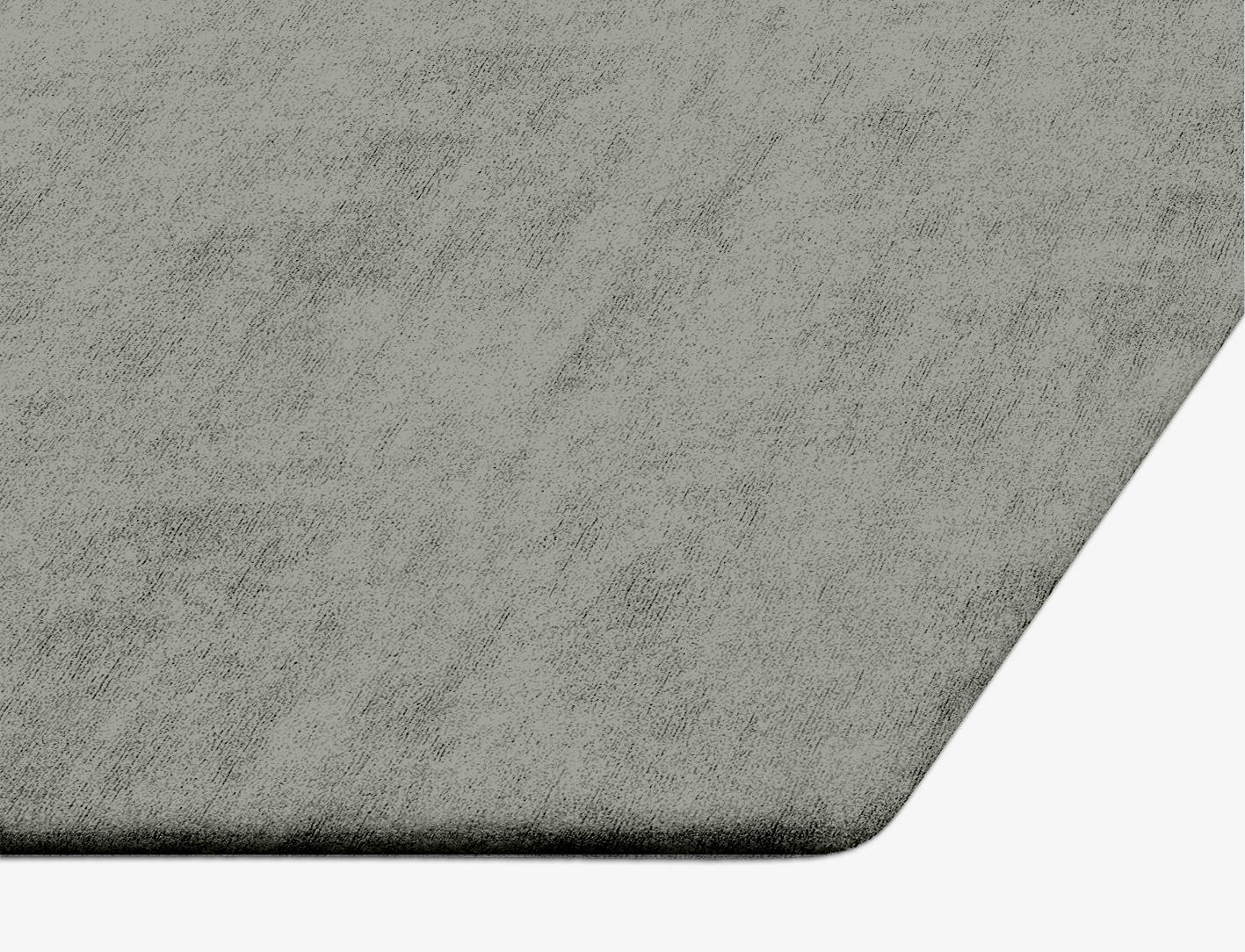 RA-BN10 Solid Colors Hexagon Hand Tufted Bamboo Silk Custom Rug by Rug Artisan