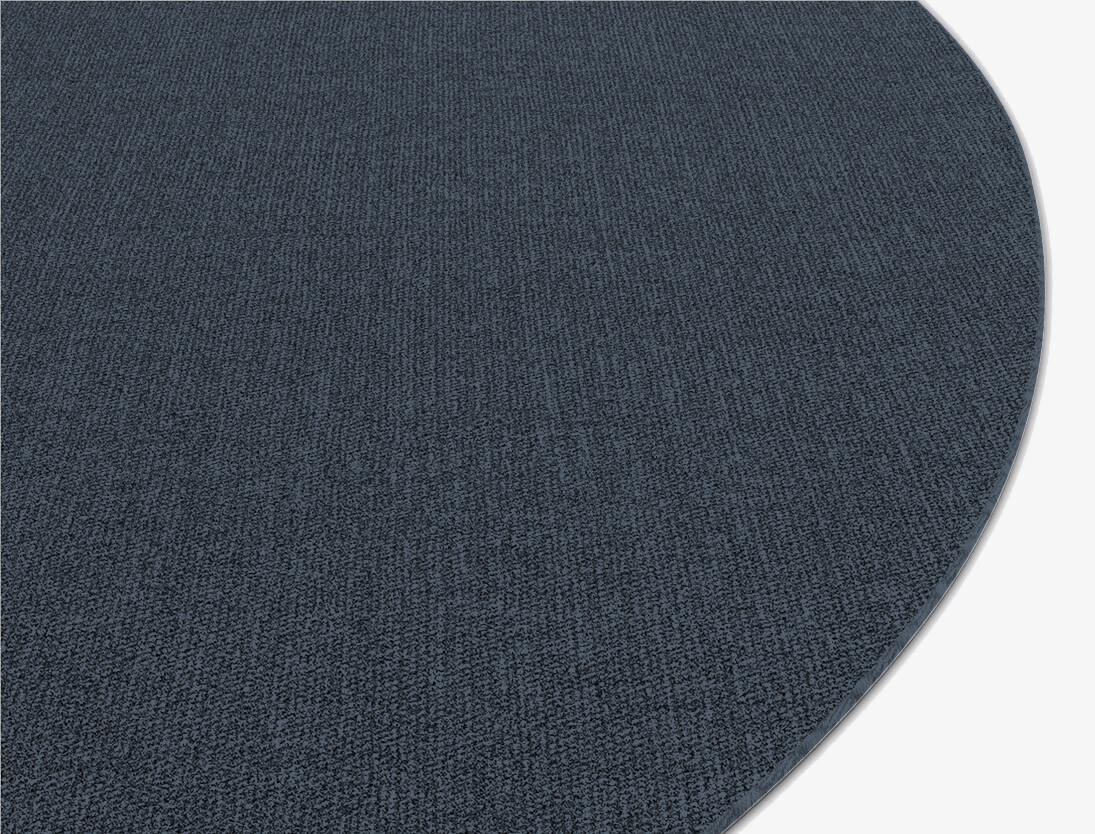 RA-BT08 Solid Colors Oval Flatweave New Zealand Wool Custom Rug by Rug Artisan