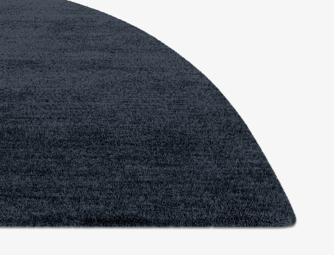 RA-BT08 Solid Colors Halfmoon Hand Knotted Bamboo Silk Custom Rug by Rug Artisan