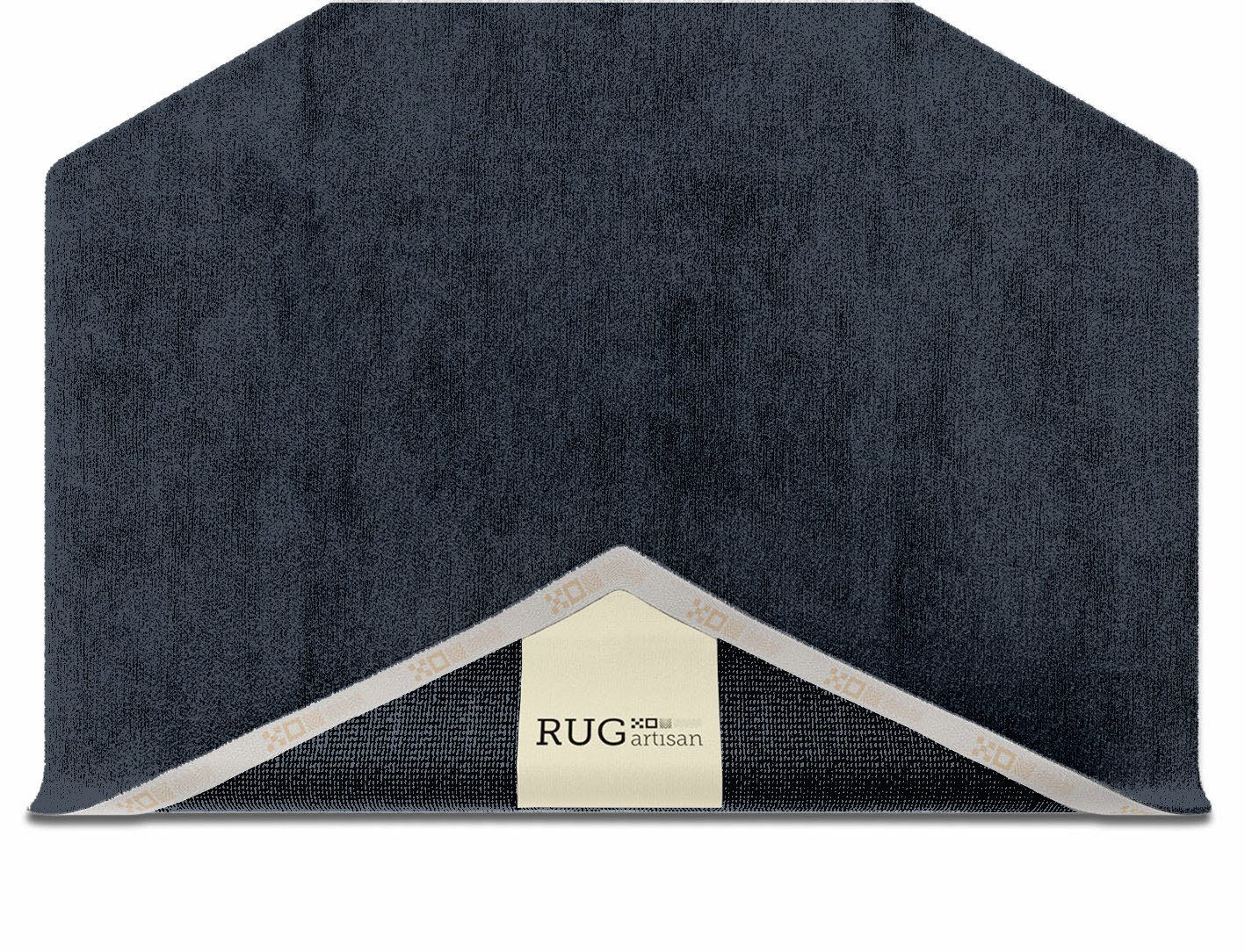 RA-BT08 Solid Colors Hexagon Hand Knotted Bamboo Silk Custom Rug by Rug Artisan