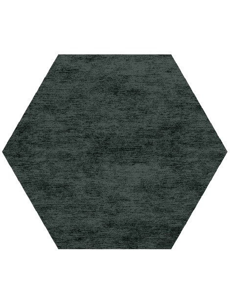 RA-CA03 Solid Colors Hexagon Hand Knotted Bamboo Silk Custom Rug by Rug Artisan