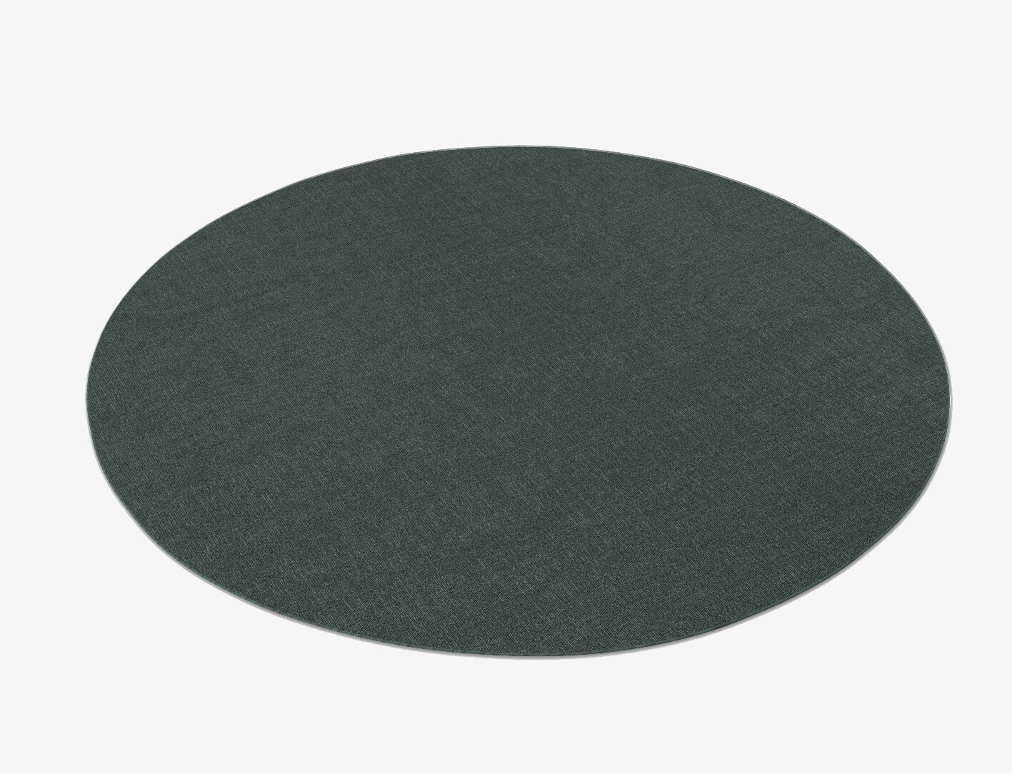 RA-CA03 Solid Colours Round Outdoor Recycled Yarn Custom Rug by Rug Artisan