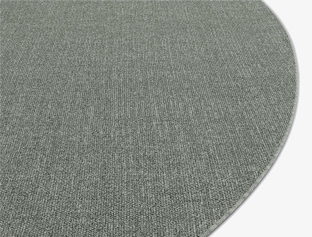 RA-CA08 Solid Colours Oval Flatweave New Zealand Wool Custom Rug by Rug Artisan