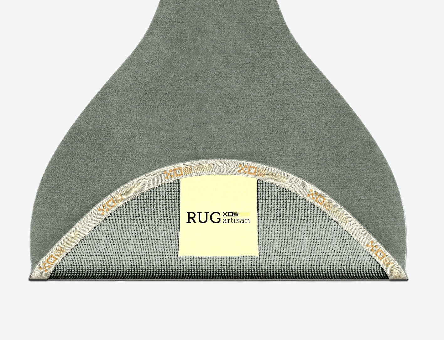 RA-CA08 Solid Colors Drop Hand Knotted Tibetan Wool Custom Rug by Rug Artisan