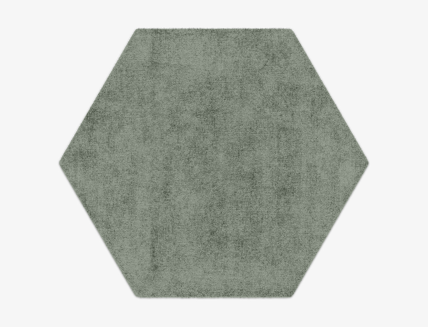 RA-CA08 Solid Colours Hexagon Hand Knotted Bamboo Silk Custom Rug by Rug Artisan