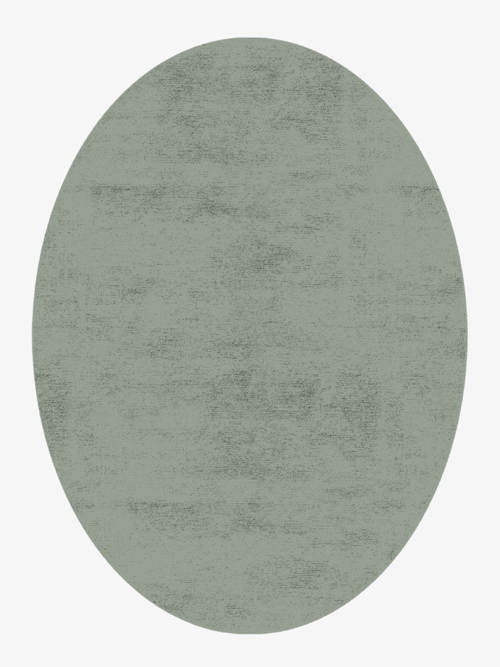 RA-CA08 Solid Colours Oval Hand Knotted Bamboo Silk Custom Rug by Rug Artisan
