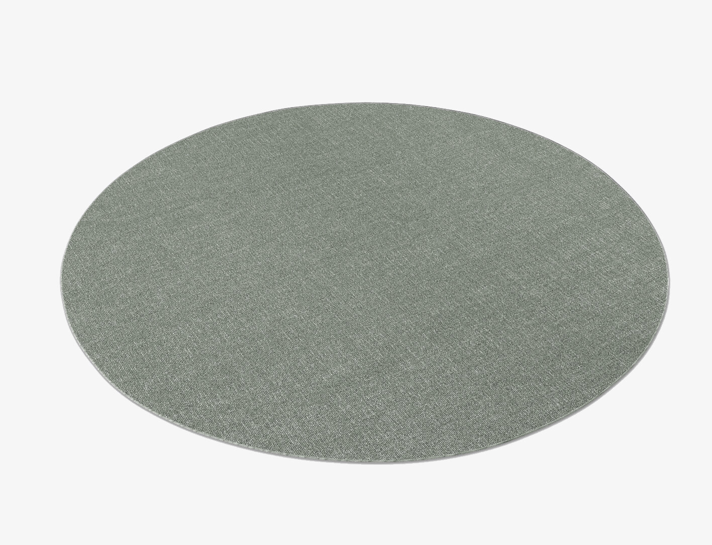 RA-CA08 Solid Colors Round Outdoor Recycled Yarn Custom Rug by Rug Artisan