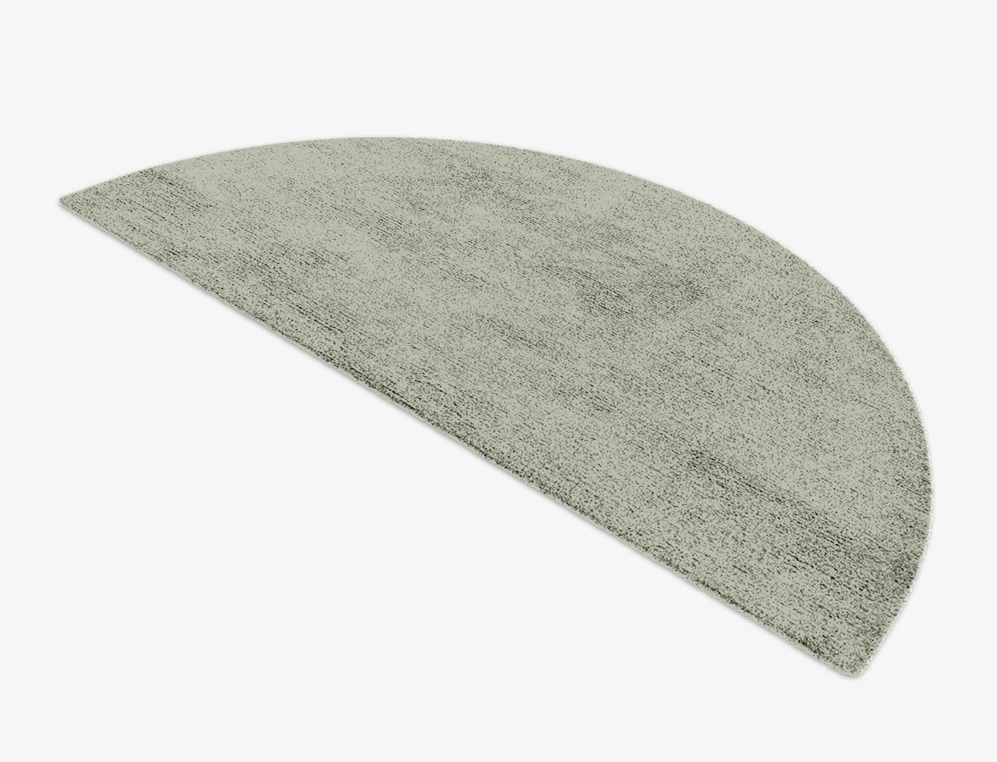 RA-CA11 Solid Colors Halfmoon Hand Knotted Bamboo Silk Custom Rug by Rug Artisan