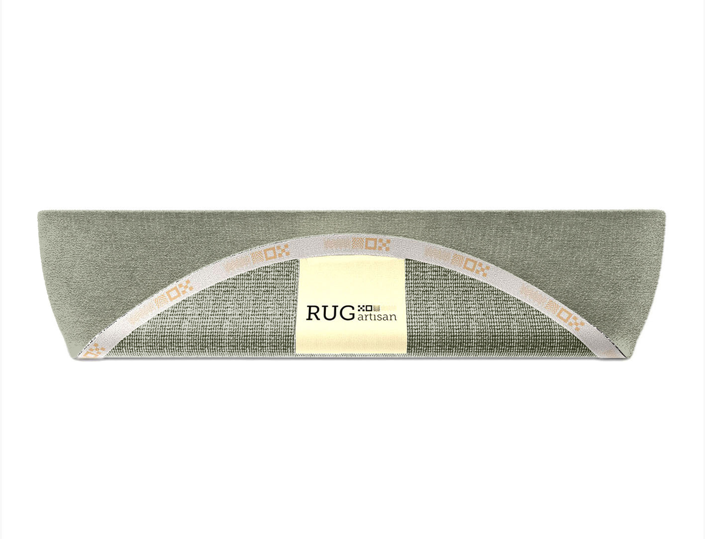 RA-CA11 Solid Colors Halfmoon Hand Knotted Tibetan Wool Custom Rug by Rug Artisan