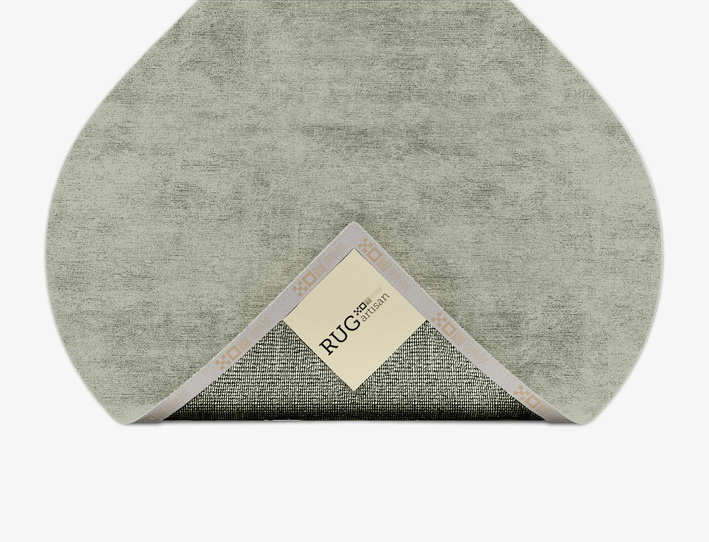 RA-CA11 Solid Colors Ogee Hand Knotted Bamboo Silk Custom Rug by Rug Artisan