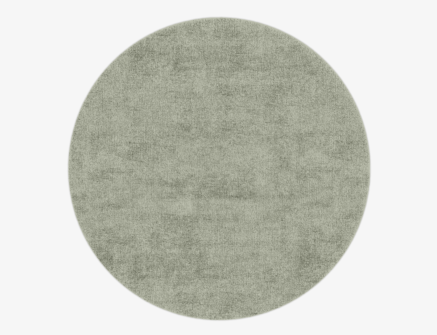 RA-CA11 Solid Colours Round Hand Knotted Bamboo Silk Custom Rug by Rug Artisan