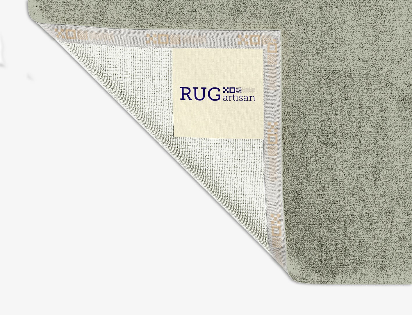 RA-CA11 Solid Colors Square Hand Knotted Bamboo Silk Custom Rug by Rug Artisan