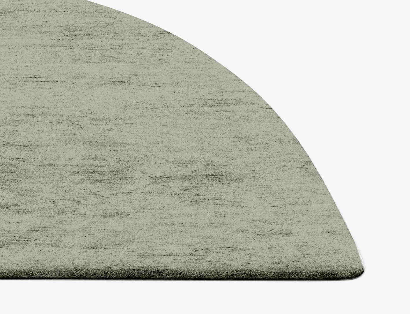 RA-CA11 Solid Colors Halfmoon Hand Tufted Bamboo Silk Custom Rug by Rug Artisan