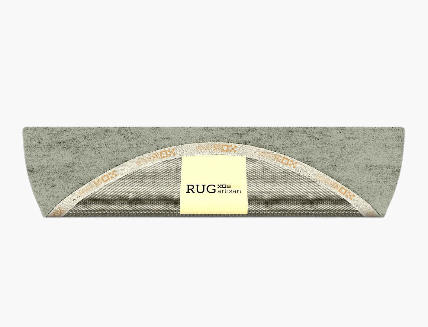 RA-CA11 Solid Colors Halfmoon Hand Tufted Bamboo Silk Custom Rug by Rug Artisan