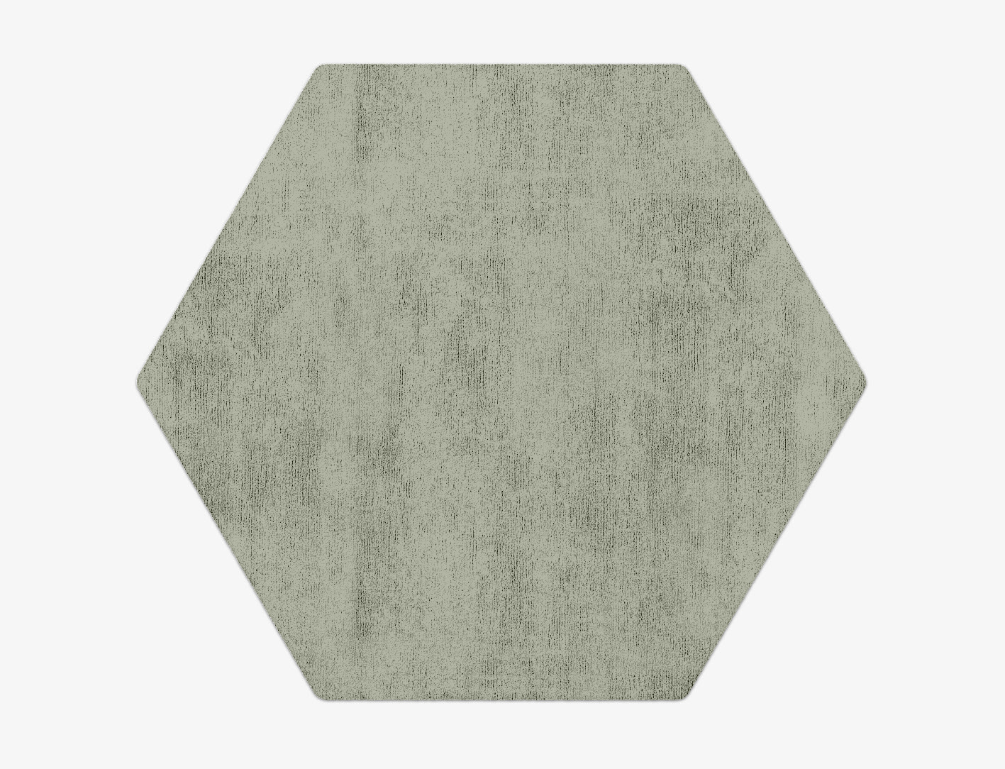 RA-CA11 Solid Colors Hexagon Hand Tufted Bamboo Silk Custom Rug by Rug Artisan