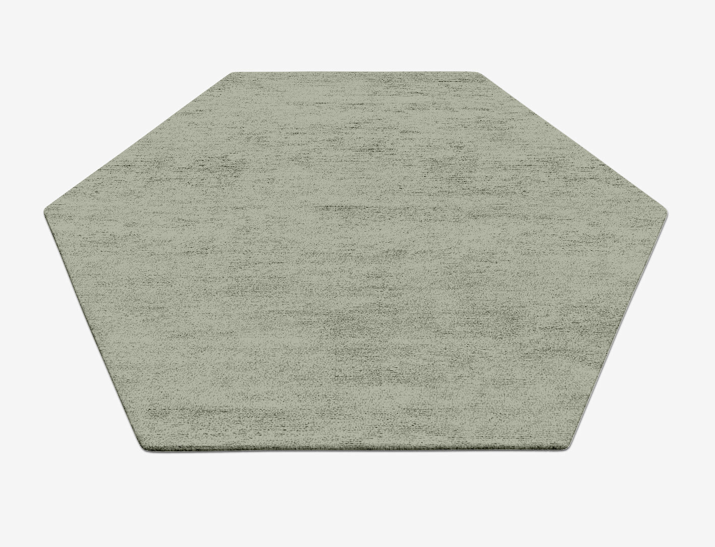 RA-CA11 Solid Colors Hexagon Hand Tufted Bamboo Silk Custom Rug by Rug Artisan