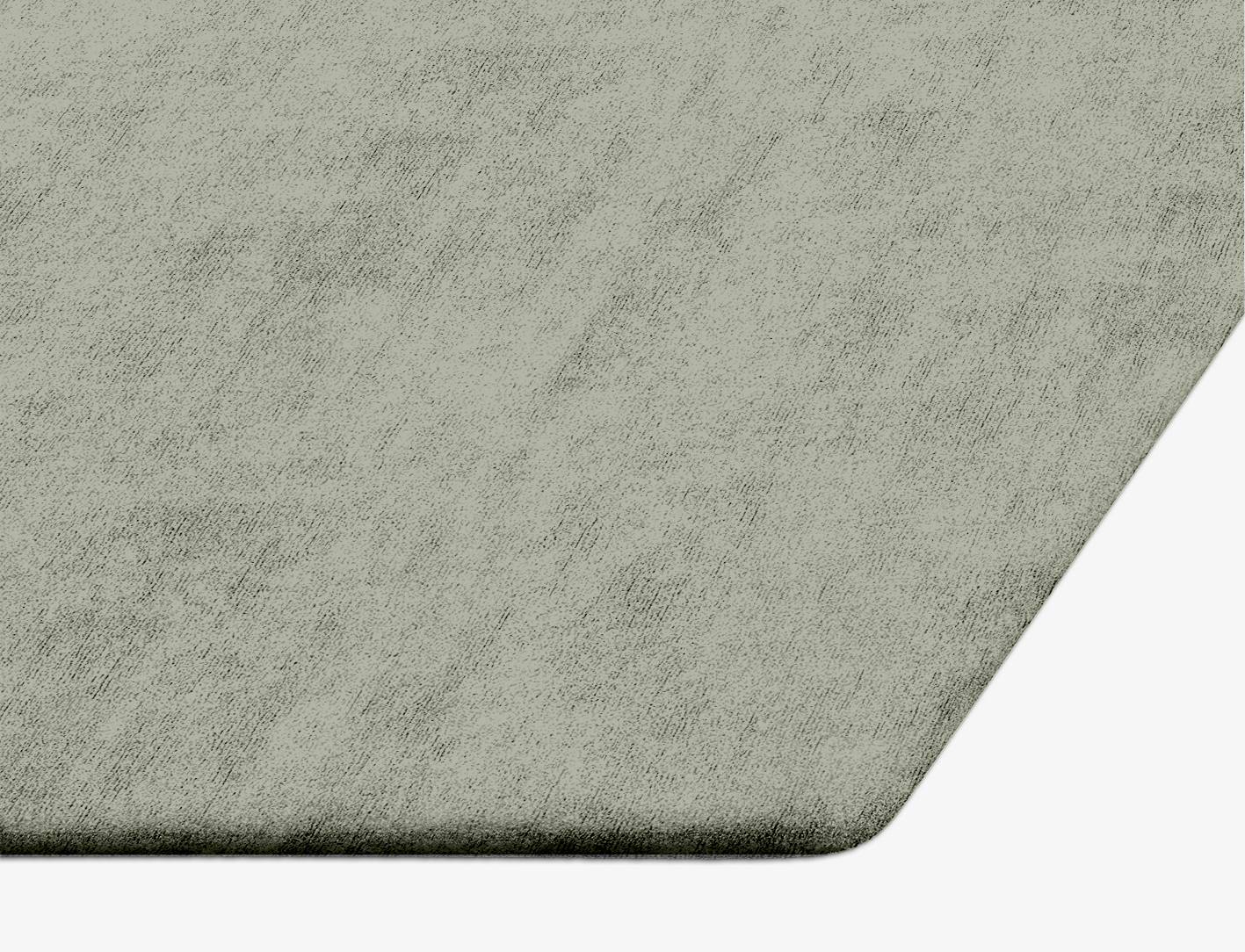 RA-CA11 Solid Colors Hexagon Hand Tufted Bamboo Silk Custom Rug by Rug Artisan