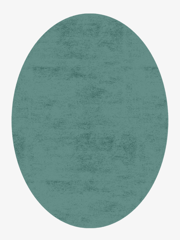 RA-CB07 Solid Colours Oval Hand Knotted Bamboo Silk Custom Rug by Rug Artisan