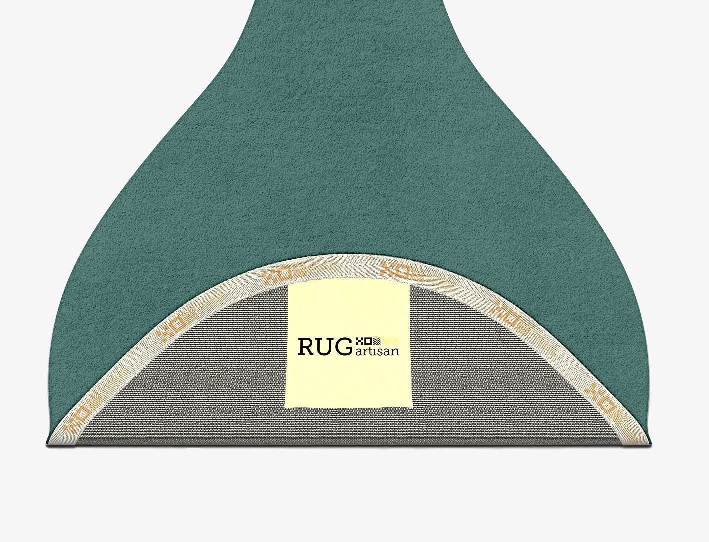 RA-CB07 Solid Colors Drop Hand Tufted Pure Wool Custom Rug by Rug Artisan