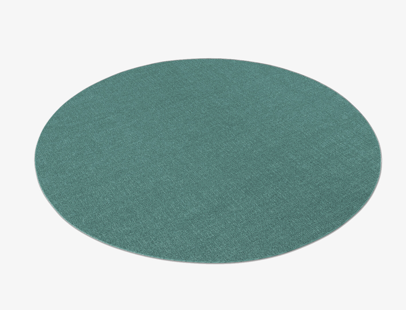 RA-CB07 Solid Colours Round Outdoor Recycled Yarn Custom Rug by Rug Artisan