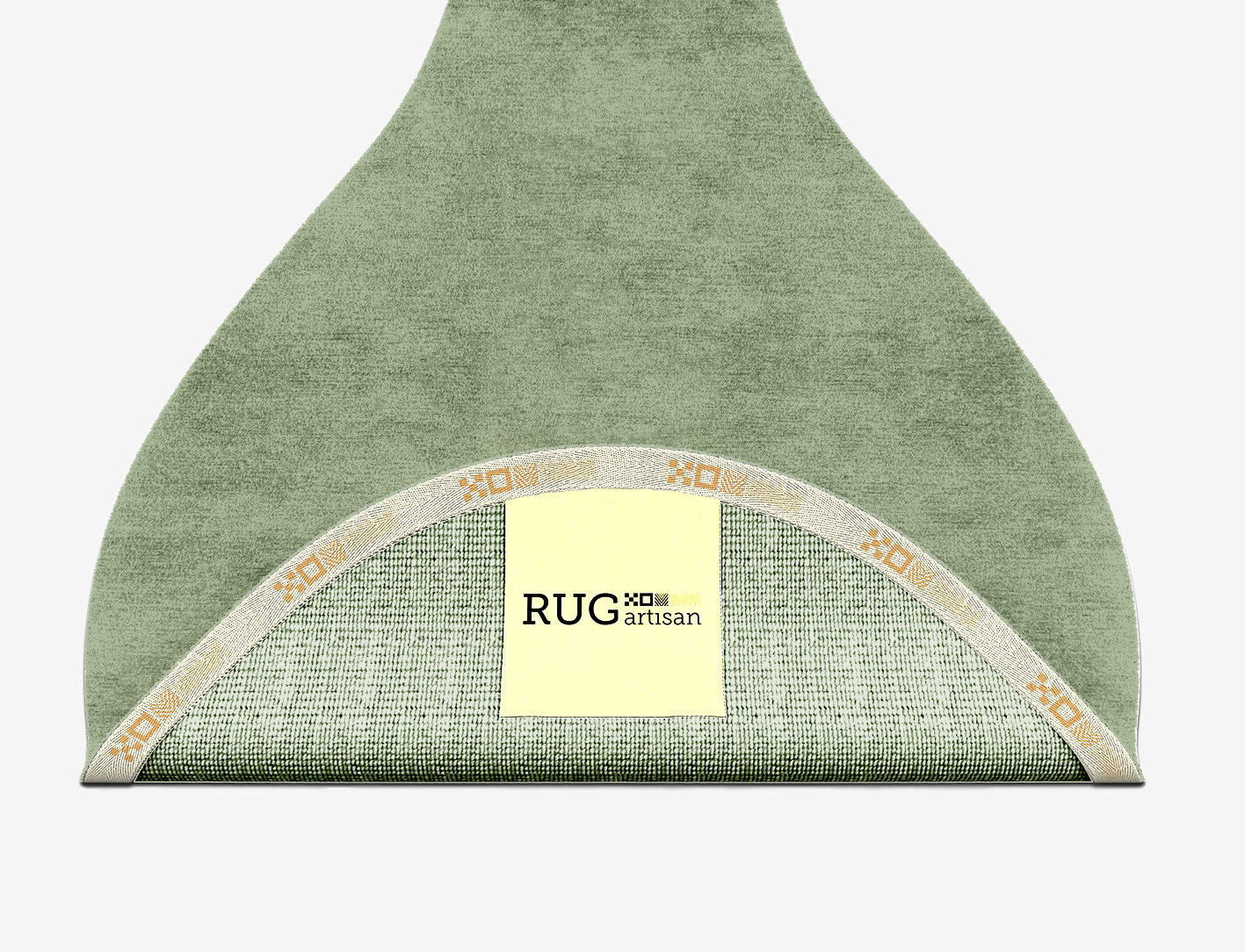 RA-CC09 Solid Colors Drop Hand Knotted Bamboo Silk Custom Rug by Rug Artisan