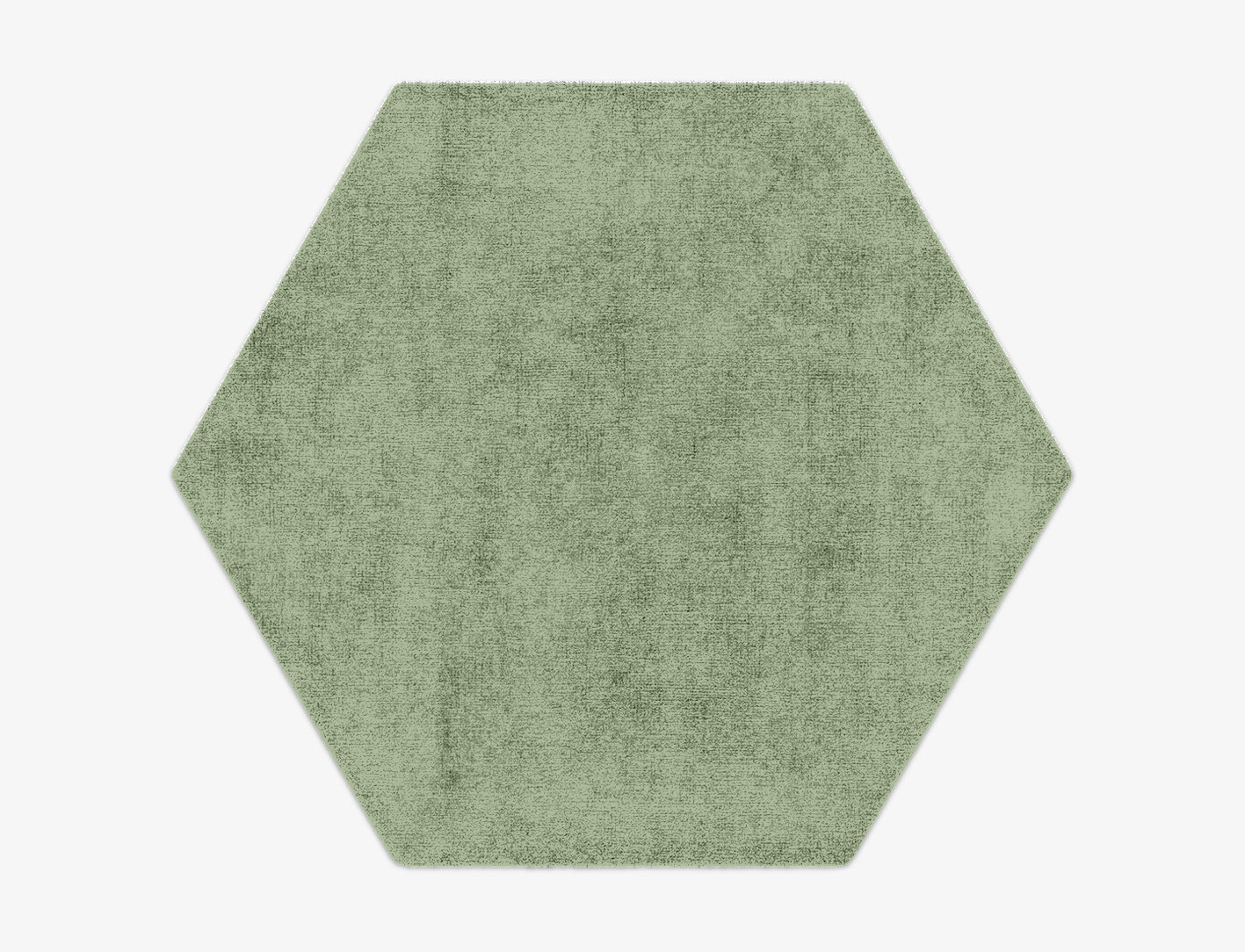 RA-CC09 Solid Colours Hexagon Hand Knotted Bamboo Silk Custom Rug by Rug Artisan