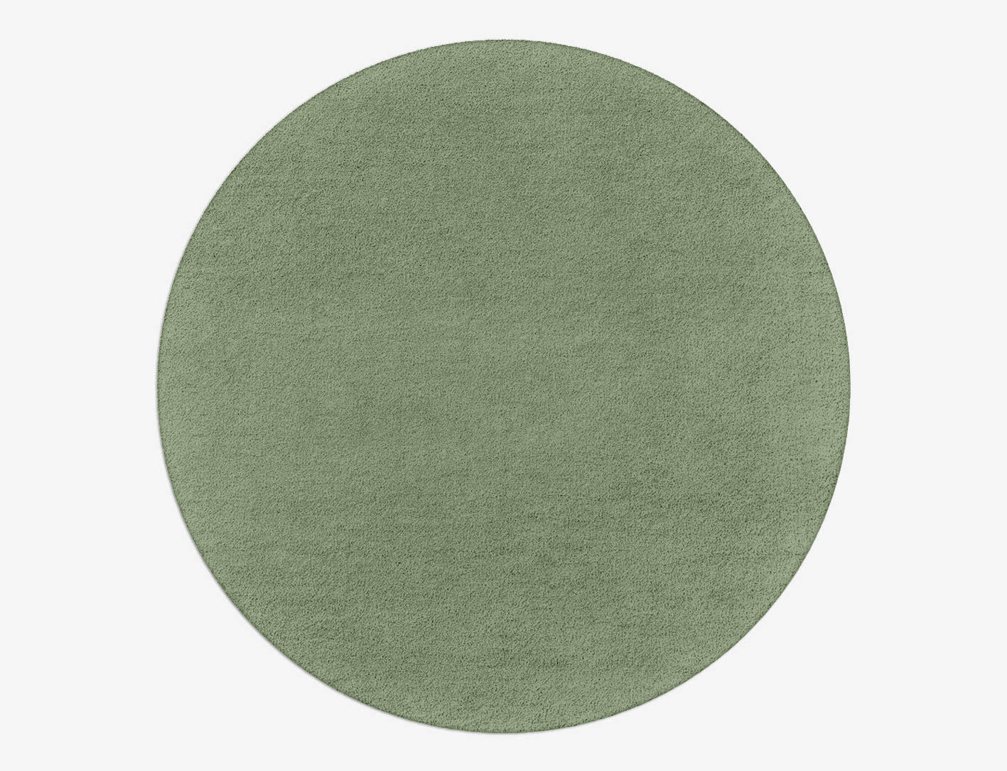 RA-CC09 Solid Colors Round Hand Tufted Pure Wool Custom Rug by Rug Artisan