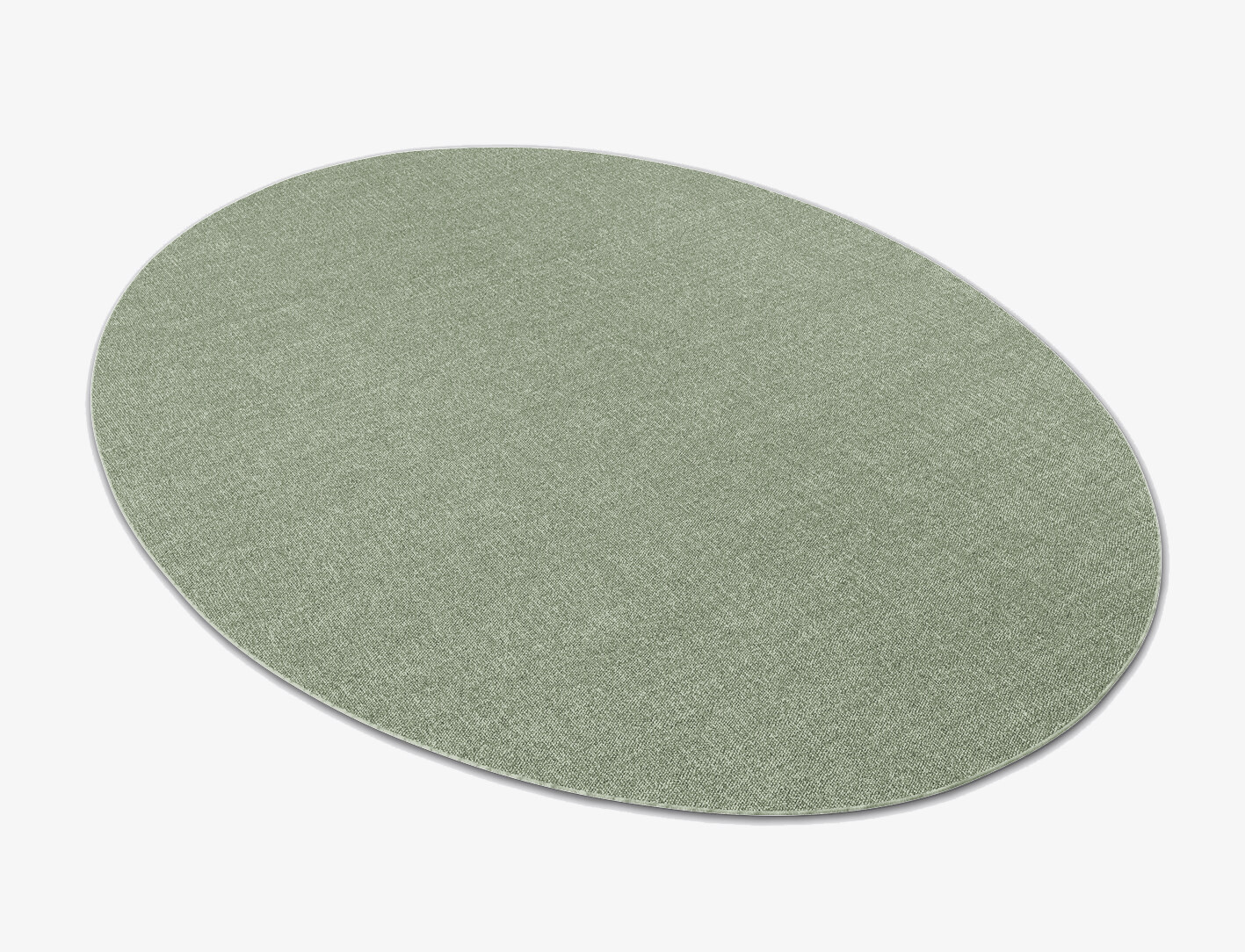 RA-CC09 Solid Colours Oval Outdoor Recycled Yarn Custom Rug by Rug Artisan