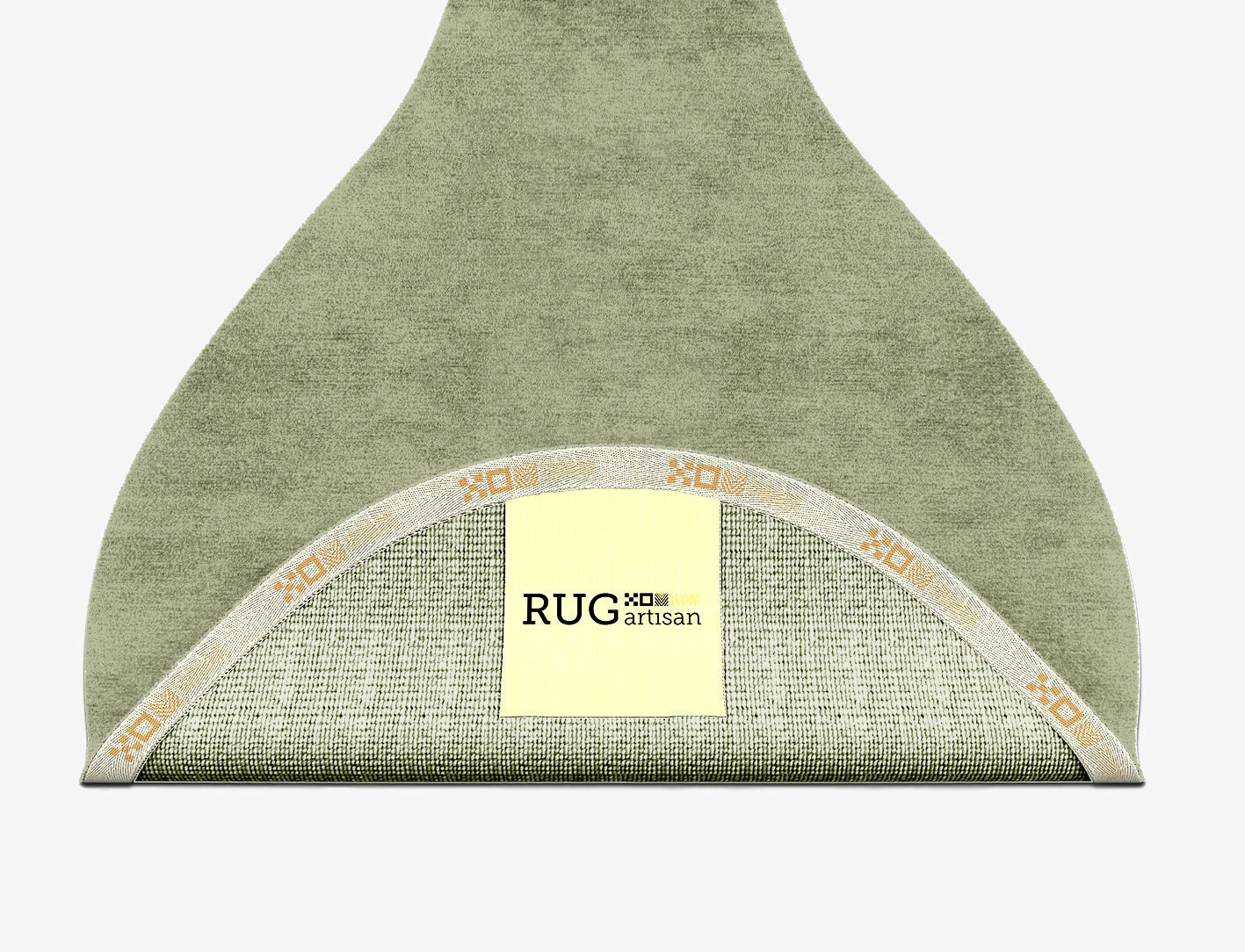 RA-CD12 Solid Colors Drop Hand Knotted Bamboo Silk Custom Rug by Rug Artisan